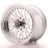 Llanta JAPAN RACING JR10 9 X 15" (4XMULTI) ET10 Silver Machined Face