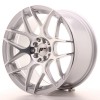 Llanta JAPAN RACING JR18 9 X 17" (4XMULTI) ET20 Silver Machined Face