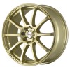 Llanta JAPAN RACING JR2 7 X 17" (4XMULTI) ET40 Gold