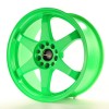 Llanta JAPAN RACING JR3 8 X 18" (5XMULTI) ET30 Green