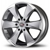 Llanta MAK RAPTOR 6 MIRROR 7.5 x 17" (6x139.7) ET30 ANTRACITA / PULIDO