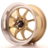 Llanta JAPAN RACING TFII 7,5 X 15" (4XMULTI) ET10 Gold