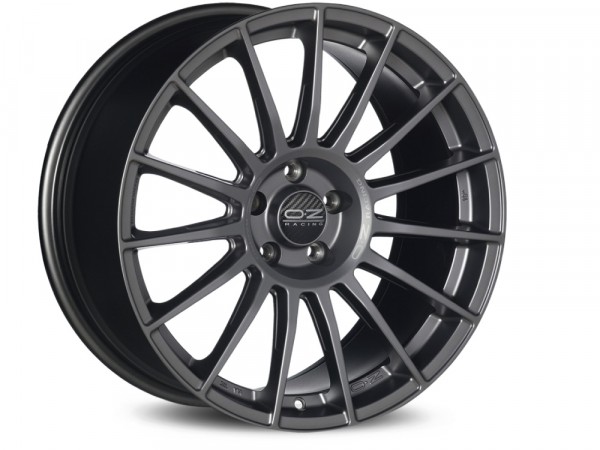 Llanta OZ Racing SUPERTURISMO LM 8,5 X 19" (5X120) ET40 MATT GRAPHITE SILVER LETTERING