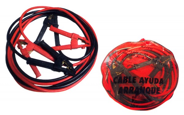 CABLES ARRANQUE 300 AMPERIOS   3 METROS C/BOLSA