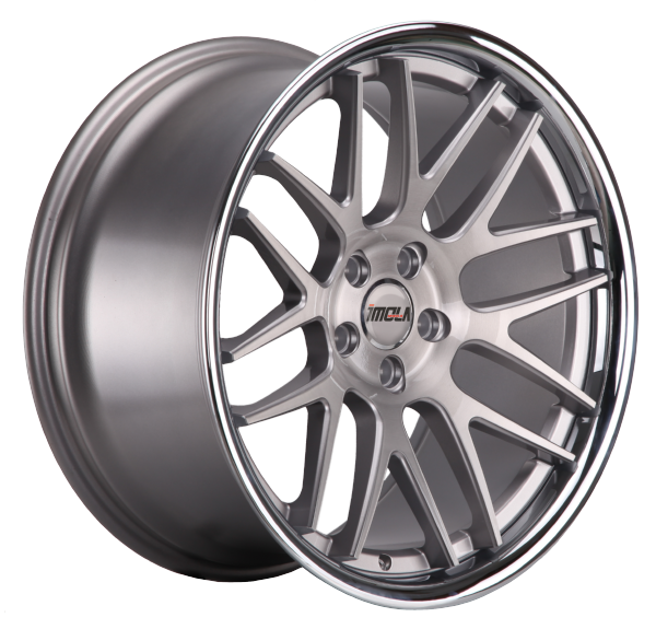 Llanta IMOLA Race CONCAVE 8.5x19 (5x120) ET15 ANTRACITA / PULIDO