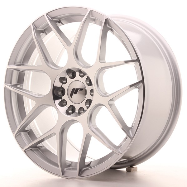 Llanta JAPAN RACING JR18 8,5 X 18" (5XMULTI) ET40 Silver Machined Face
