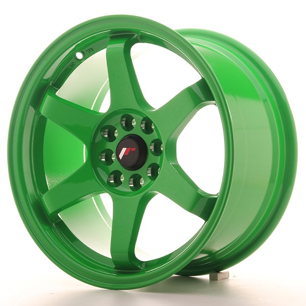 Llanta JAPAN RACING JR3 8 X 16" (4XMULTI) ET25 Green