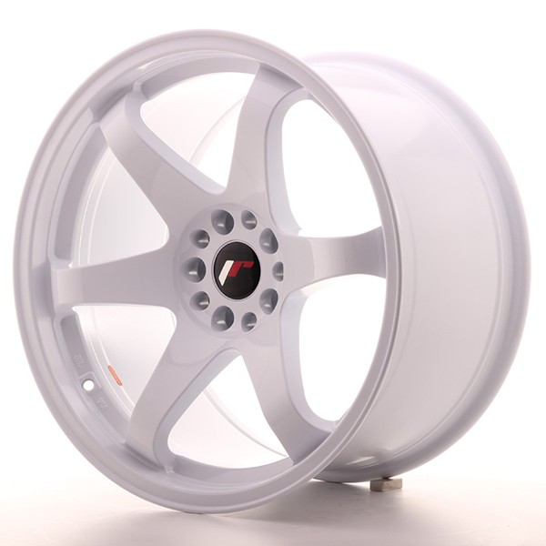 Llanta JAPAN RACING JR3 10,5 X 19" (5XMULTI) ET22 White