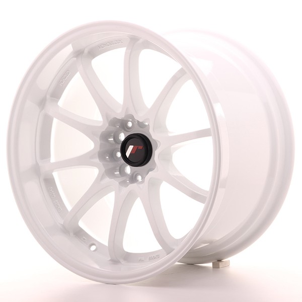 Llanta JAPAN RACING JR5 10,5 X 18" (5XMULTI) ET12 White