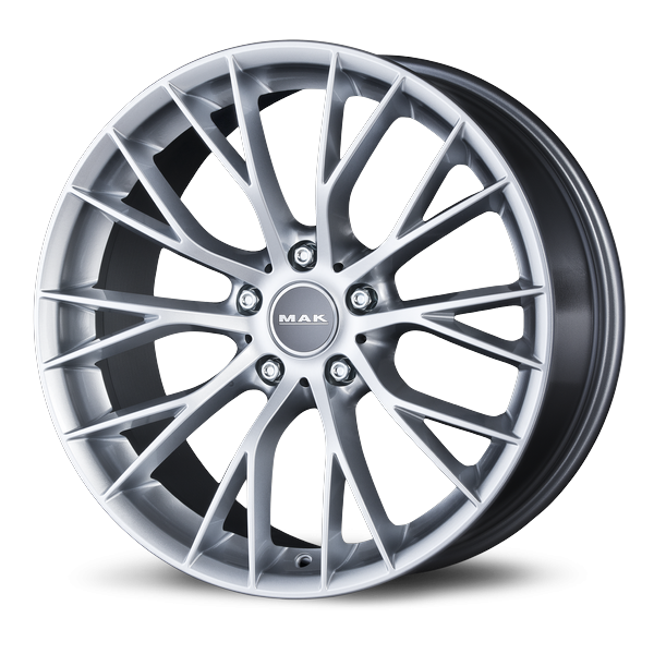 Llanta MAK MUNCHEN SILVER 8.5 x 19" (5x120) ET18 PLATA BRILLANTE