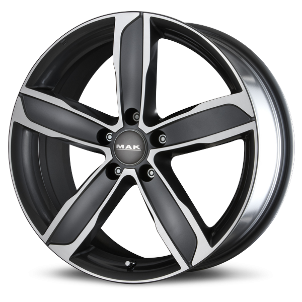 Llanta MAK STADT MIRROR 7.5 x 17" (5x112) ET45 ANTRACITA / PULIDO