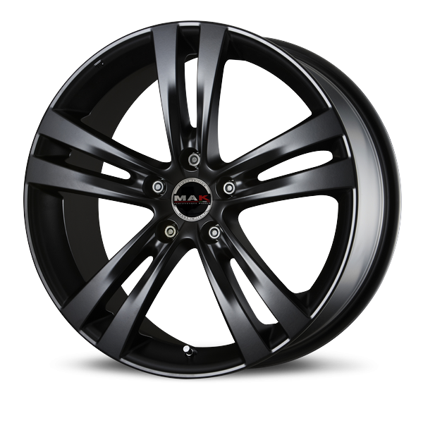 Llanta MAK ZENITH MATT BLACK 7.0 x 17" (5x100) ET35 NEGRO MATE