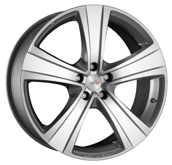 Llanta MATRIX FUOCO 5 8.0 x 18" (5x120) ET35 PLATA BRILLANTE