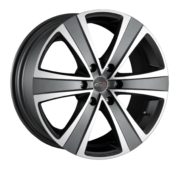 Llanta MATRIX FUOCO 6 ICE 7.5 x 17" (6 x 130) ET 50 MATT TITAN/ICE FACE