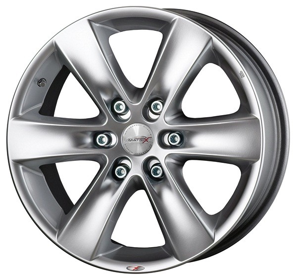 Llanta MATRIX SIERRA 7.0 x 16" (6x139.7) ET22 PLATA BRILLANTE