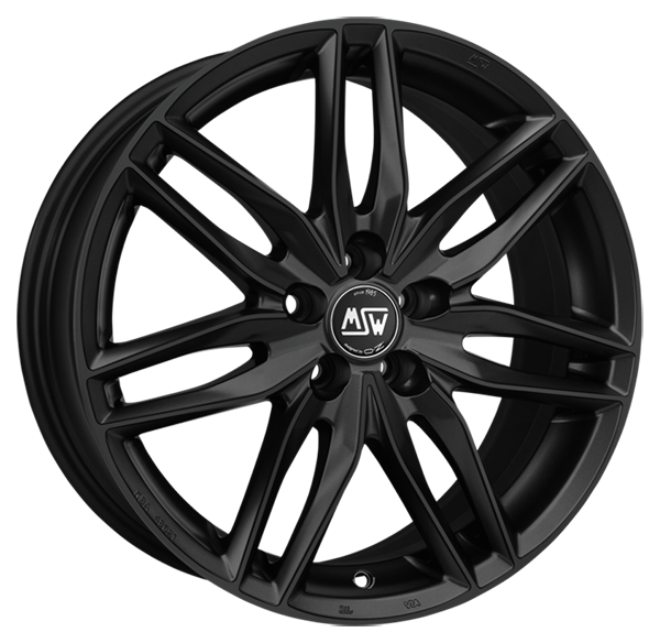 Llanta MSW 24 8.0 x17" (5x108) ET45 NEGRO MATE