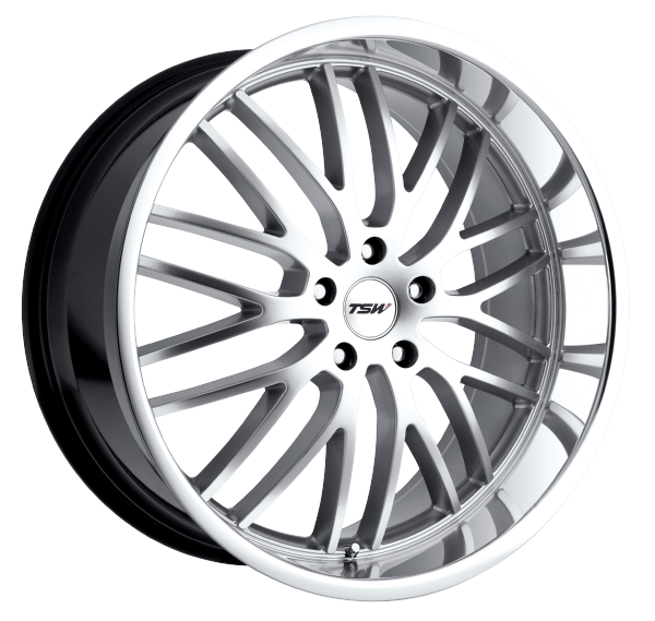 Llanta TSW SNETTERTON 8.0x18 (5x120) ET35 PLATA BRILLANTE