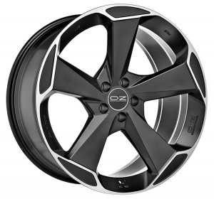 Llanta OZ Racing ASPEN HLT 10,5 X 21" (5X120) ET42 MATT BLACK DIAMOND CUT