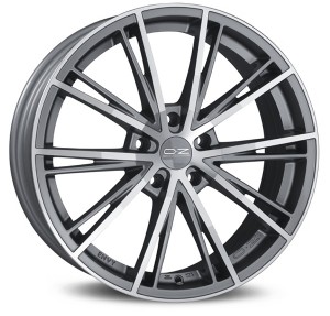 Llanta OZ Racing ENVY 7,5 X 16" (5X105) ET35 MATT SILVER TECH DIAMOND CUT