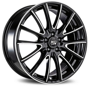 Llanta MSW MSW 86 6 X 15" (4X108) ET42 BLACK FULL POLISHED (GBFP)