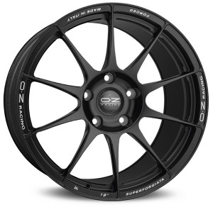 Llanta OZ Racing SUPERFORGIATA 11 X 20" (5X130) ET68 MATT BLACK CON SCRITTE DI FRESATURA