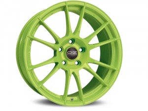 Llanta OZ Racing ULTRALEGGERA HLT 11 X 20" (5X114,3) ET56 ACID GREEN