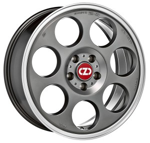 Llanta OZ Racing ANNIVERSARY 45 7 X 17" (5X100) ET35 MATT TITANIUM TECH DIAMOND LIP