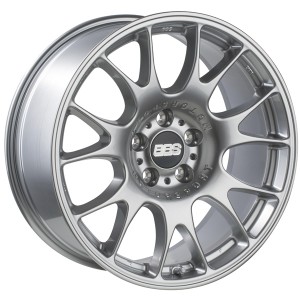 Llanta BBS CH-R 11,5 X 20" (5X130) ET65 PLATA BRILLANTE