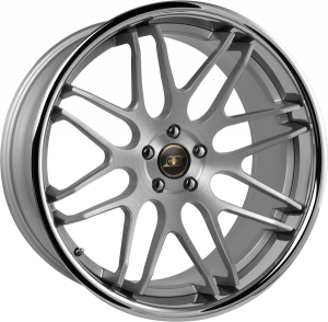 Llanta INFINY CONCEPT S2 /MSIL 10,5 X 22" (5X120) ET35 MATT SILVER BRUSHED INOX LIP