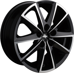 Llanta FONDMETAL 7600 BLACK POLISHED 6,5 X 16" (5X112) ET39 BLACK POLISHED