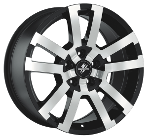 Llanta FONDMETAL 7700-1 POLISHED 7 X 16" (5X139,7) ET35 BLACK/POLISHED