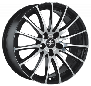 Llanta FONDMETAL 7800 POLISHED 7 X 16" (4X108) ET25 BLACK/POLISHED