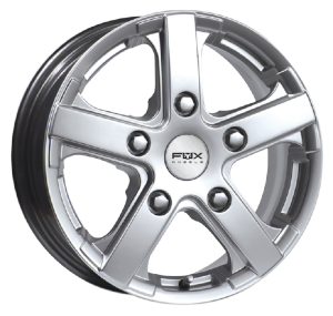 Llanta FOX FOX VIPER VAN 6.5x16 (5x127) ET35 PLATA BRILLANTE