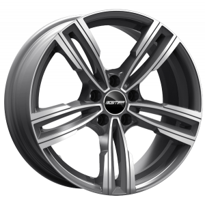 Llanta GMP REVEN /AP 7,5 X 17" (5X120) ET34 ANTHRACITE DIAMOND