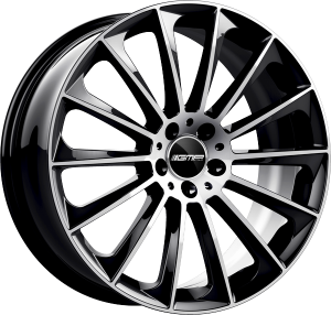 Llanta GMP STELLAR /BP 8,5 X 19" (5X112) ET35 BLACK DIAMOND