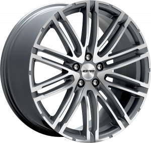 Llanta GMP TARGA /AP 10 X 21" (5X112) ET19 ANTHRACITE DIAMOND