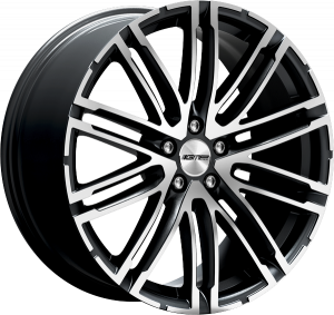 Llanta GMP TARGA /BP 10 X 21" (5X112) ET19 BLACK DIAMOND