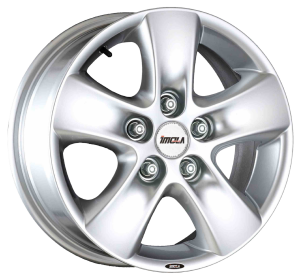 Llanta IMOLA HD! 6.5x16 (5x108) ET35 PLATA BRILLANTE