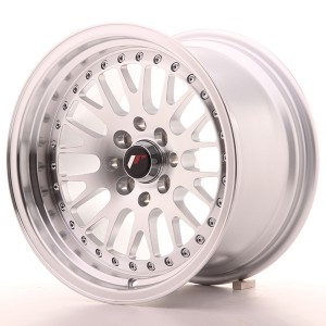 Llanta JAPAN RACING JR10 9 X 15" (5XMULTI) ET10 Silver Machined Face