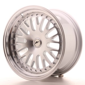 Llanta JAPAN RACING JR10 9 X 17" (4XMULTI) ET25 Silver Machined Face