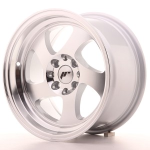 Llanta JAPAN RACING JR15 8 X 15" (4XMULTI) ET20 Silver Machined Face