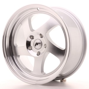 Llanta JAPAN RACING JR15 8 X 17" (4XMULTI) ET35 Silver Machined Face