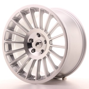 Llanta JAPAN RACING JR16 10 X 19" (5XMULTI) ET35 Silver Machined Face