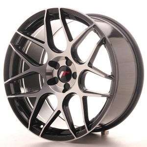 Llanta JAPAN RACING JR18 9,5 X 19" (5XMULTI) ET38 Black Machined Face
