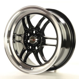 Llanta JAPAN RACING JR7 7 X 15" (4XMULTI) ET40 Black