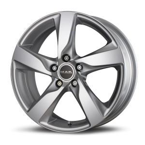 Llanta MAK GOTHENBURG SILVER 7.0 x 16" (5x108) ET50 PLATA BRILLANTE
