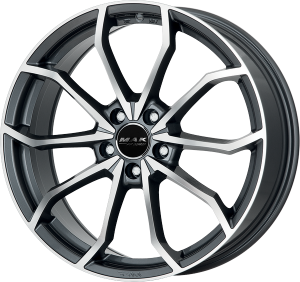 Llanta MAK LOWE FF MIRROR 7,5 X 19" (5X112) ET51 GUN METALLIC/MIRROR FACE