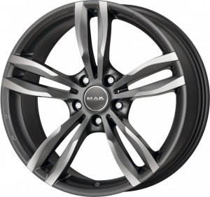 Llanta MAK LUFT MIRROR 7 X 16" (5X120) ET31 GUN METALLIC/MIRROR FACE
