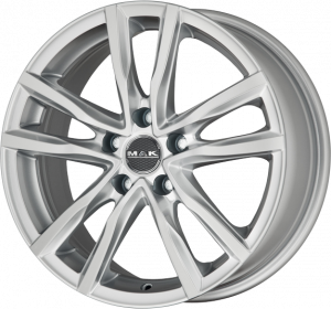 Llanta MAK MILANO SILVER 6,5 X 16" (5X112) ET45 SILVER