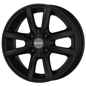 Llanta MAK SACHSEN 4 BLACK 5 X 14" (4X100) ET35 MATT BLACK